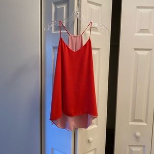 Express reversible spaghetti strap tank